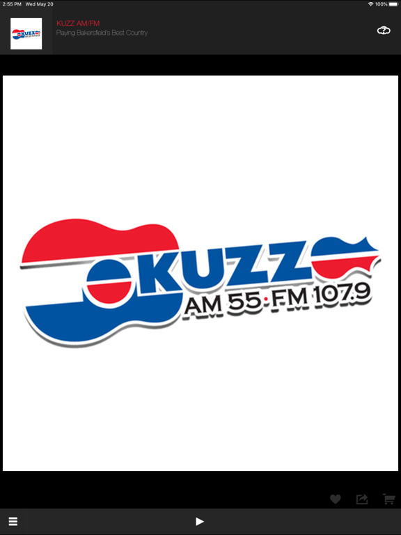 KUZZ AM/FM iPad screenshot 1 - Music app