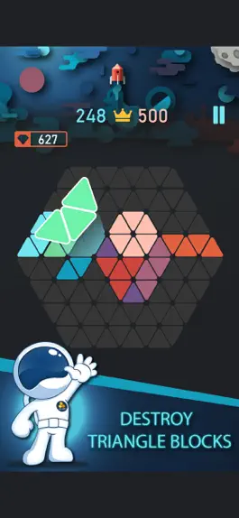 Game screenshot Trigon : Triangle Block Puzzle mod apk