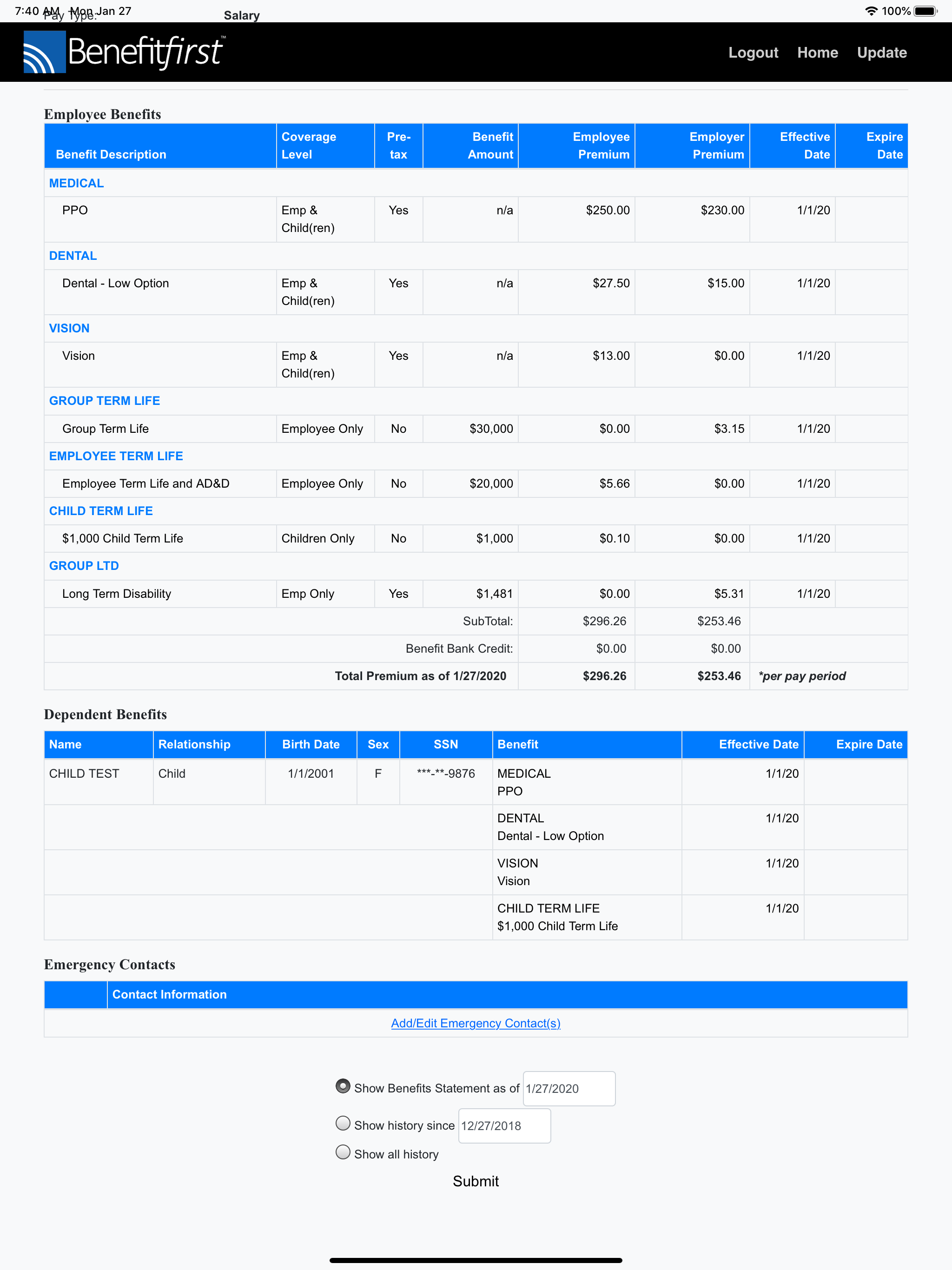 Benefitfirst screenshot 11