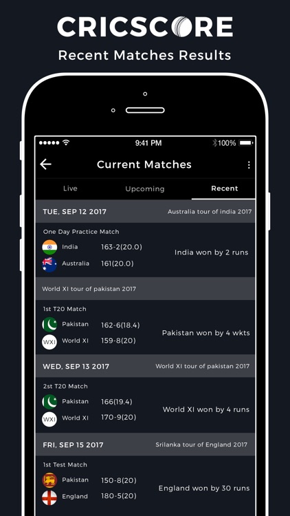 Cricket Live Line - CricScore screenshot-4