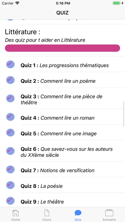 Cours de Français screenshot-4