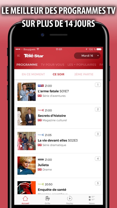 TéléStar programmes & actu TVのおすすめ画像1