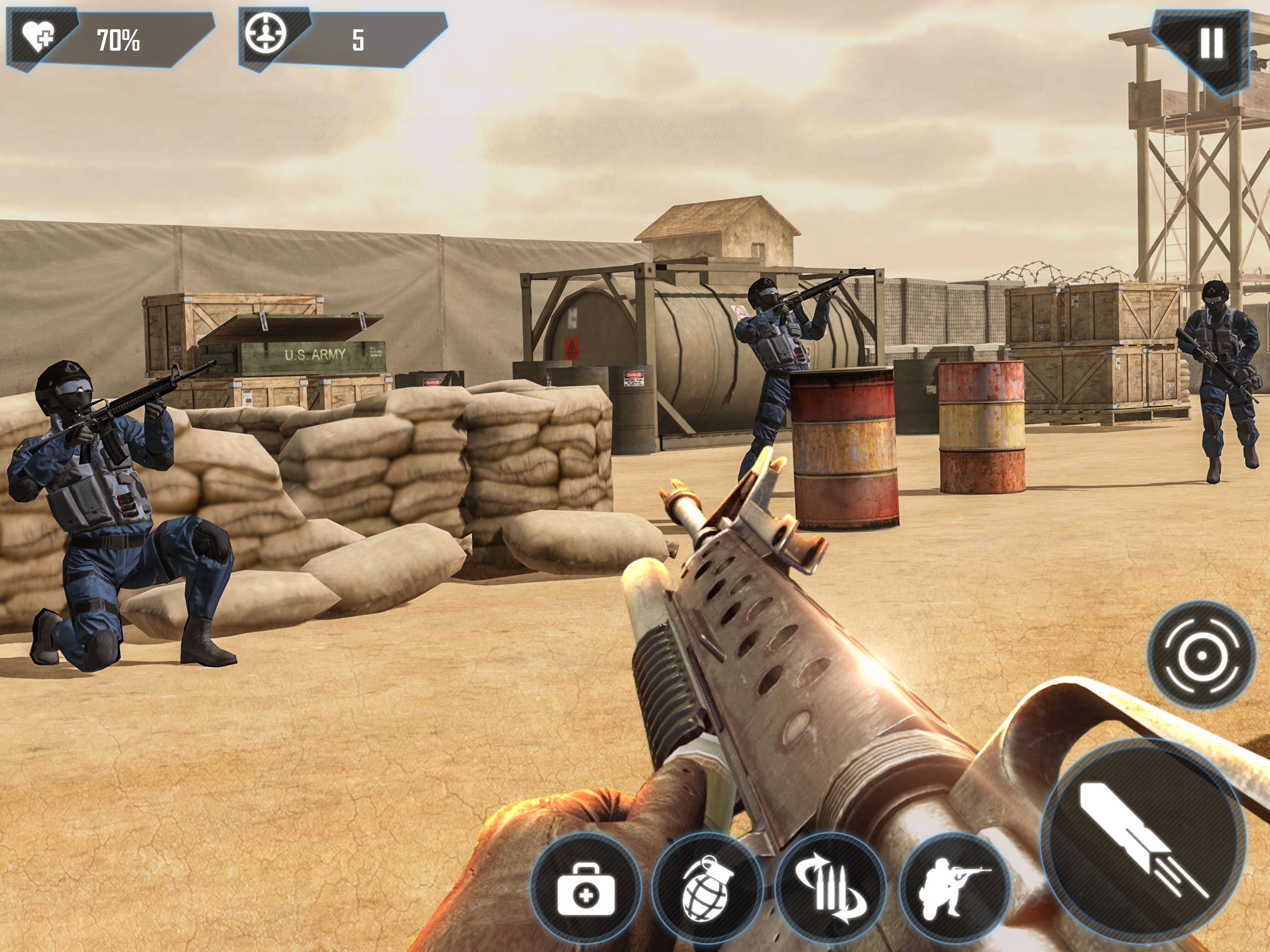 Modern Battlefield FPS Combat screenshot 6