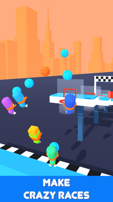 Basket Race 3D screenshot 1