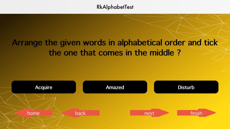 RkAlphabetTest