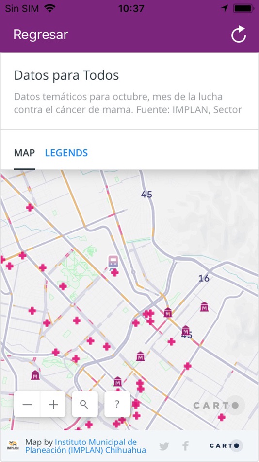 #4. CHIHUAHUA Móvil (iOS) 由: Instituto Municipal de Planeación de Chihuahua