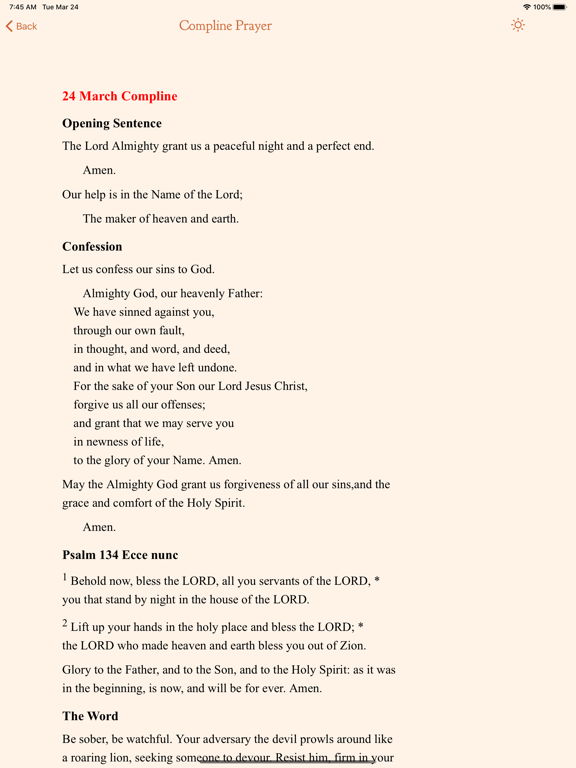 Mission St Clare iPad screenshot 5 - Reference app