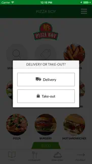 pizza boy restaurant iphone screenshot 4