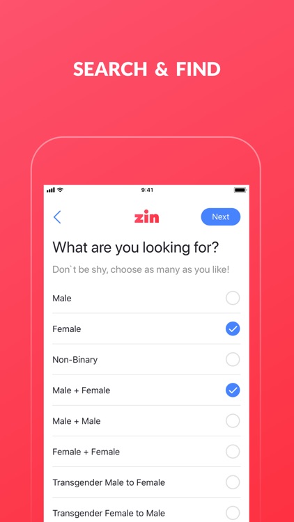 Zin: Secret Chat & Meetup screenshot-3