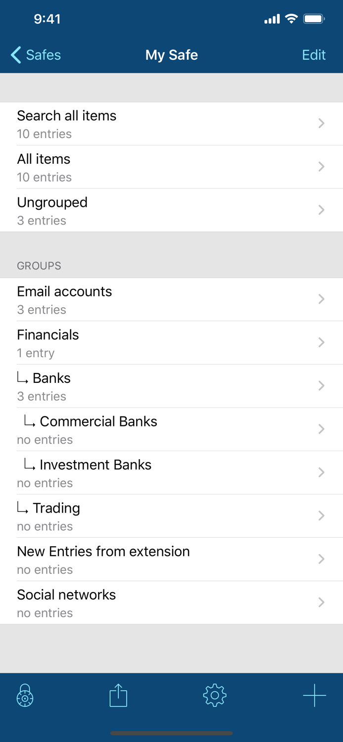 pwSafe 2 - Password Safe