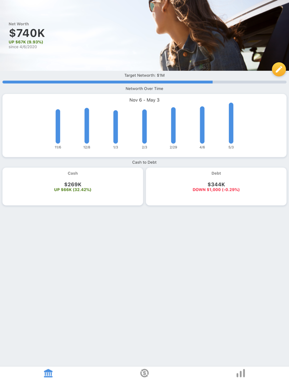 Screenshot #4 pour My Net Worth Tracker