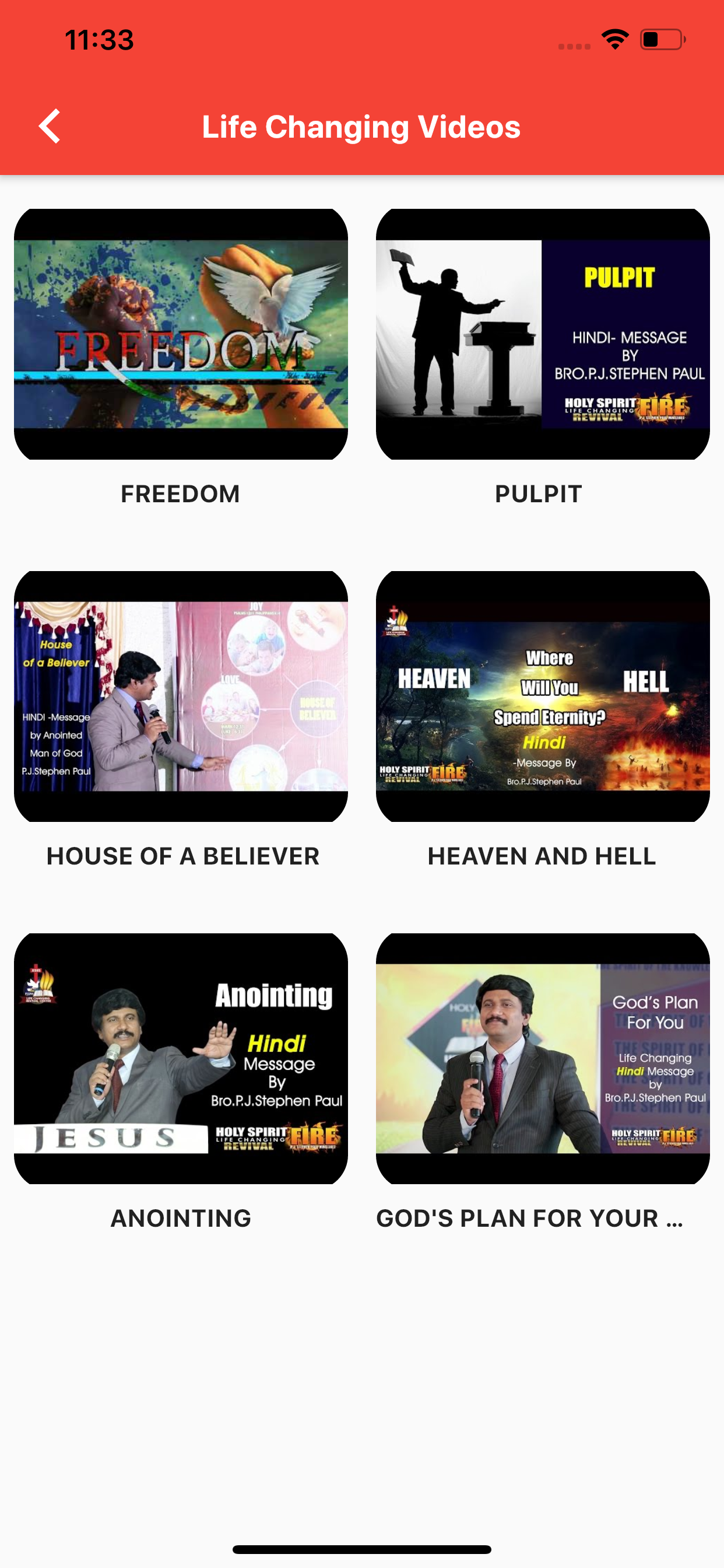 P.J.Stephen Paul Ministries