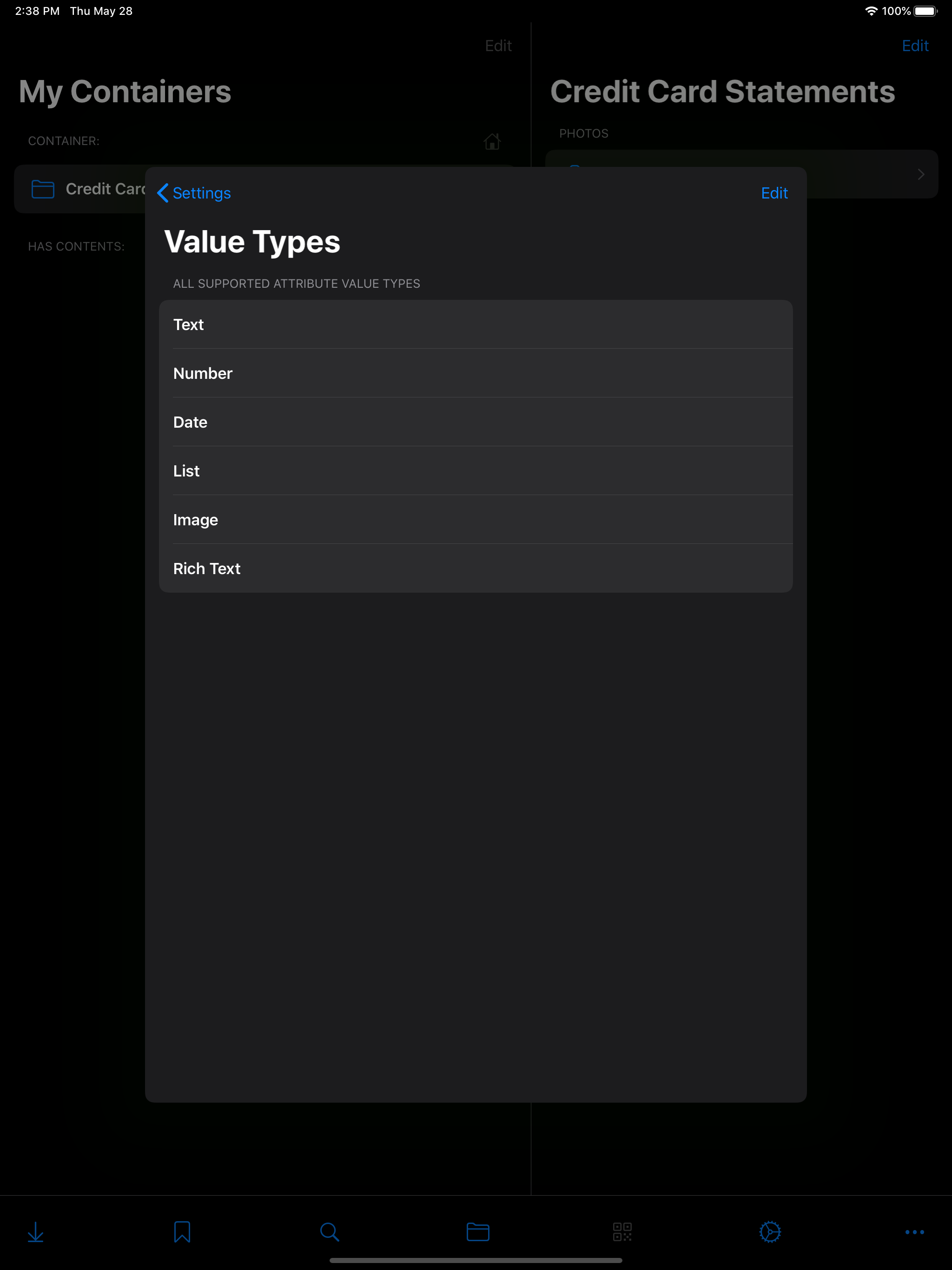 My Containers
