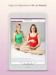 schwangerschaftsyoga workouts айпад изображения 2