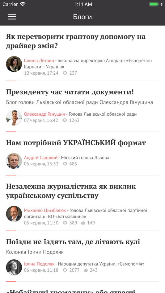 #3. Zaxid.Net (iOS) By: JSC Lux