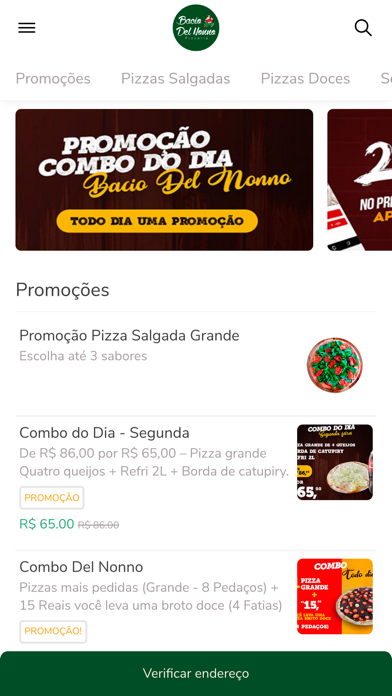 Screenshot #1 pour Bacio Del Nonno Delivery
