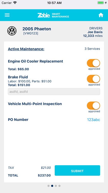 Zubie Smart Maintenance