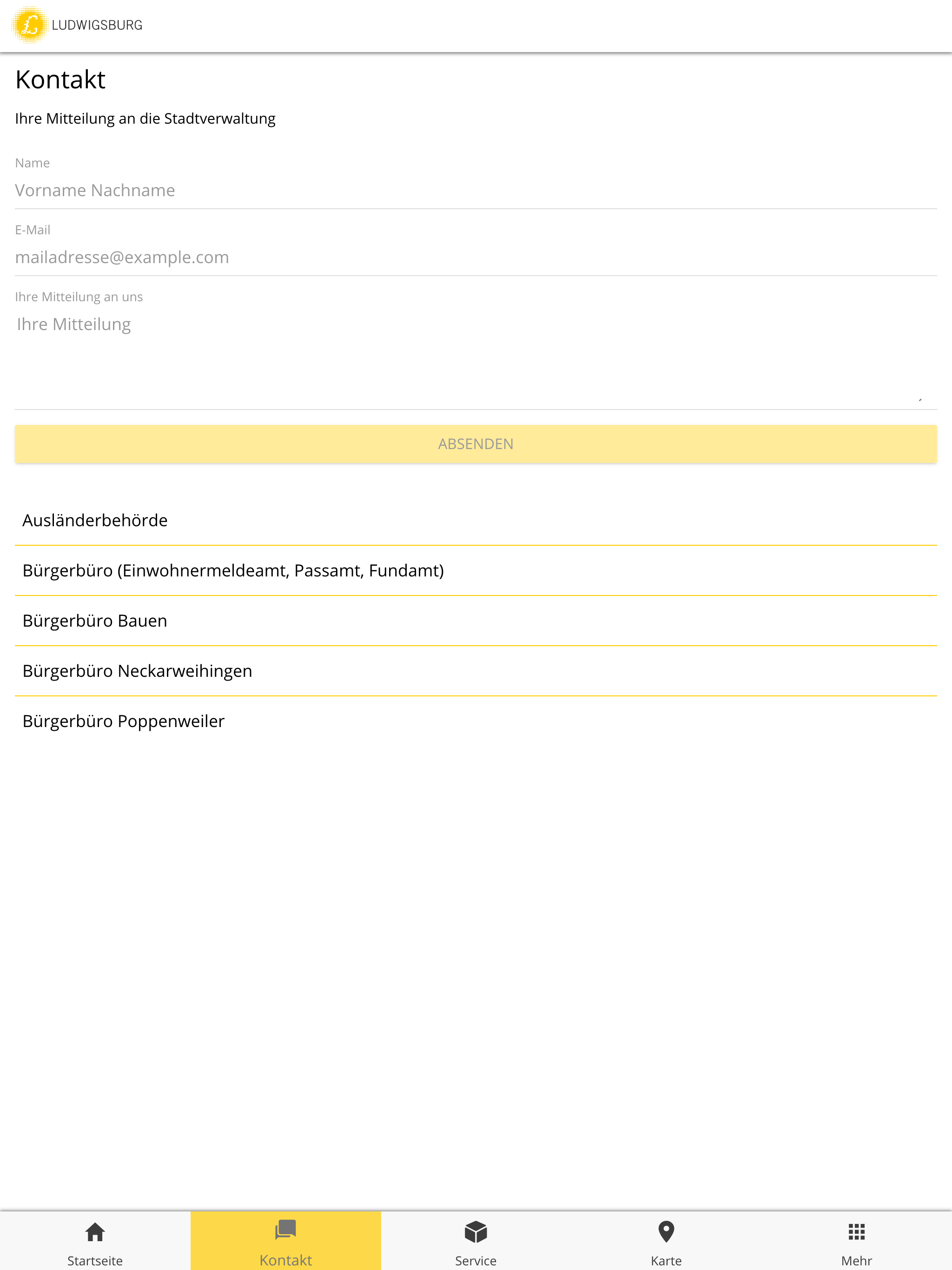 Ludwigsburger Bürger-App screenshot 9