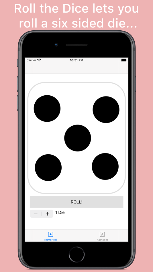 #1. Roll the Dice (iOS) 由: Dylan Houston