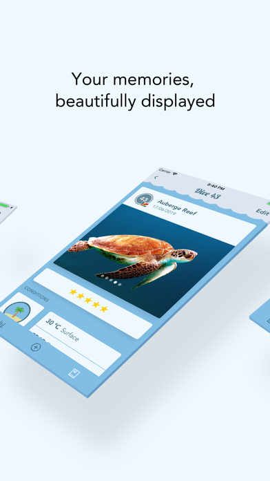 Subbuddy - The Diving Logbook iPhone screenshot 2 - Travel app