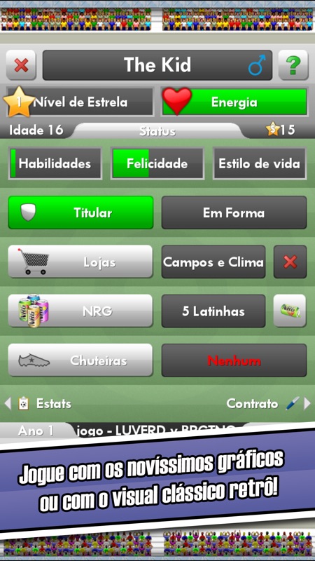 New Star Futebol screenshot 2