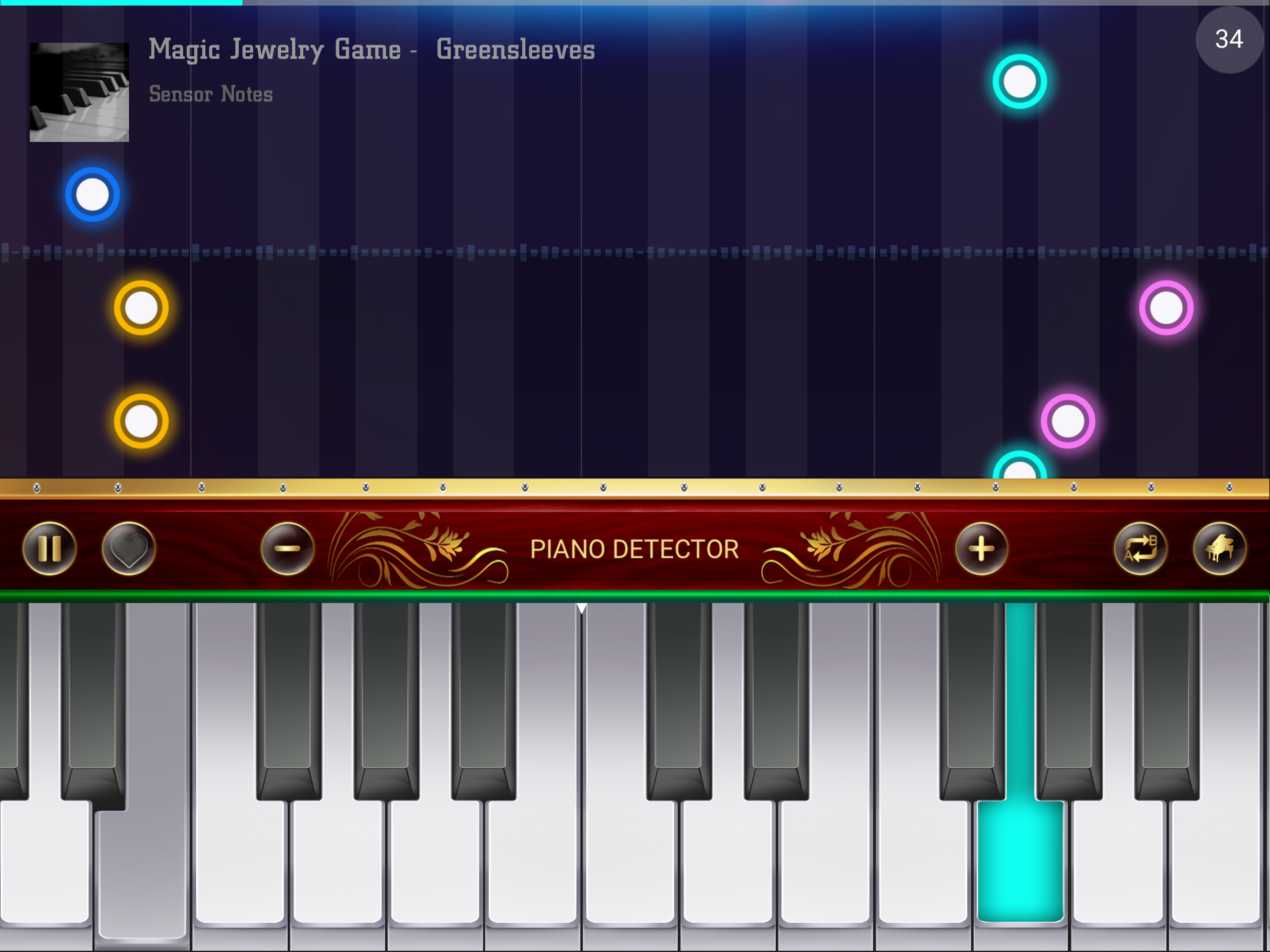 Piano Detector