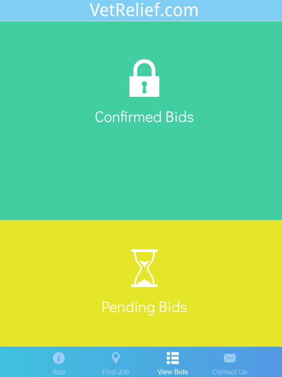 VetRelief.com iPad screenshot 4 - Business app