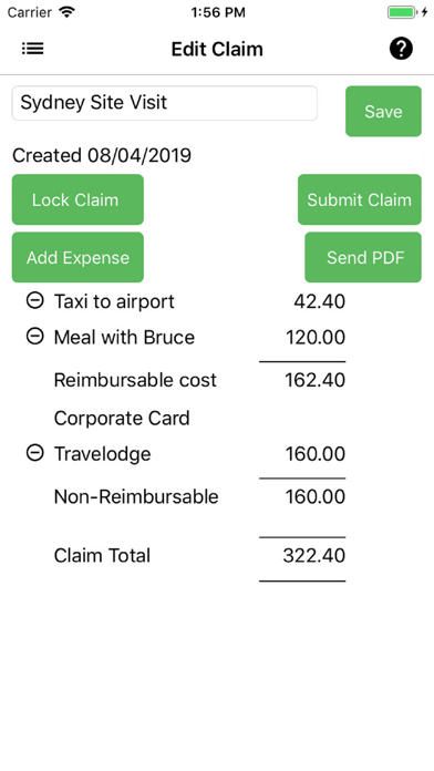 Screenshot #3 pour Exp Claims