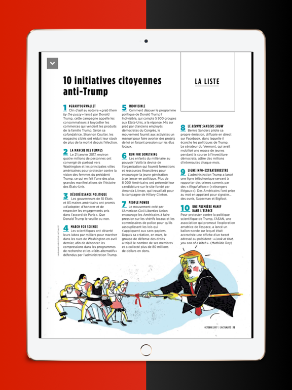 L'actualité magazine iPad screenshot 4 - Magazines & Newspapers app