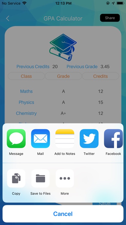 Quick GPA Calculator screenshot-3