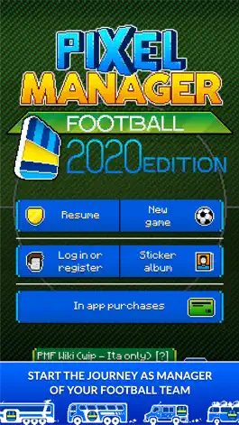 Game screenshot Pixel Manager: Football 2021 mod apk