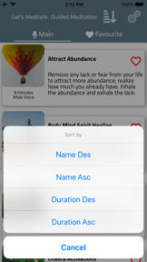 Let's Meditate Guided Meditate screenshot