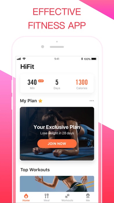 HiFit - Workout Fit Planのおすすめ画像1
