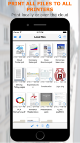 PrintCentral Pro for iPhone screenshot