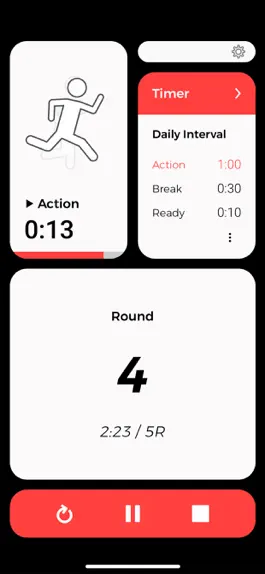 Game screenshot R.A.B. Intervals Timer mod apk