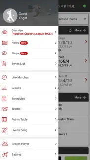 houston cricket league iphone screenshot 4