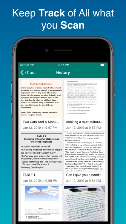 xTract - OCR scanner & reader