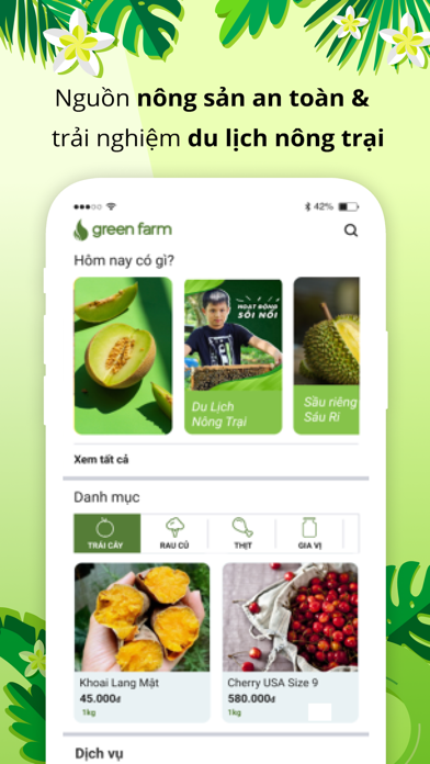 Screenshot #1 pour Green Farm - food & market