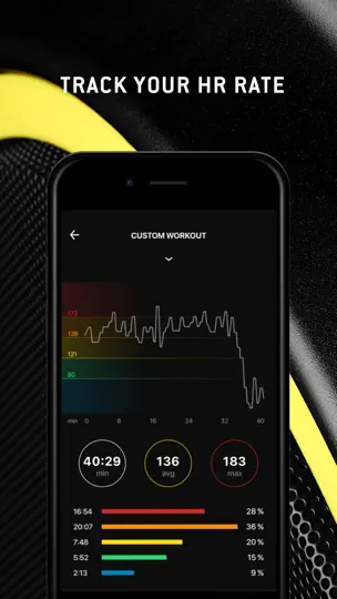 Captura de pantalla de SkillRow en iPhone 7