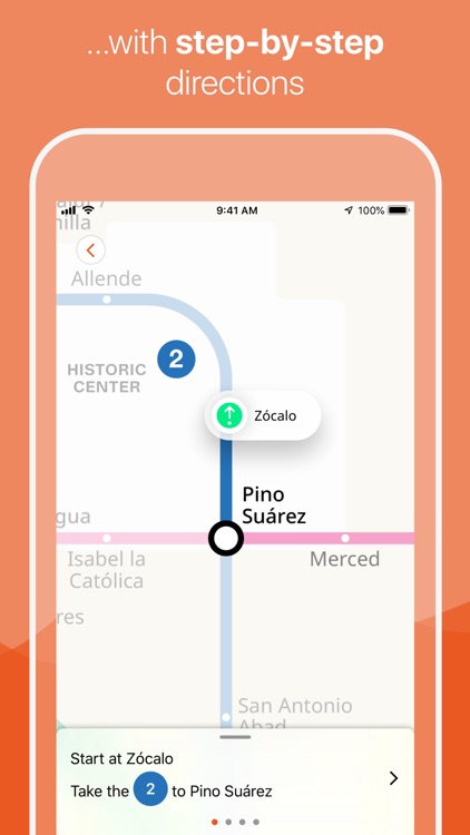 Mexico City Metro Map screenshot-3