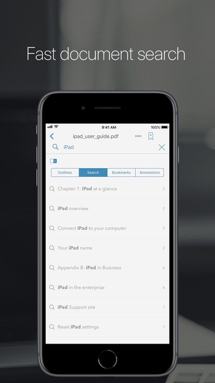 iPhone screenshot