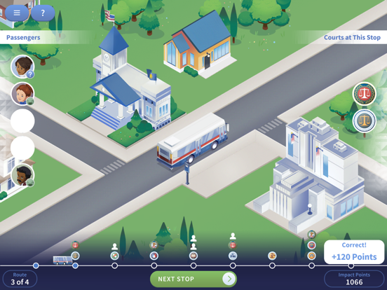 Court Quest iPad screenshot 6 - Education app