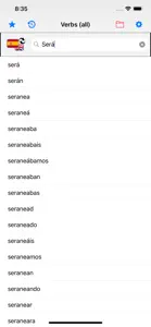 10000 spanish verbs PRO screenshot #2 for iPhone