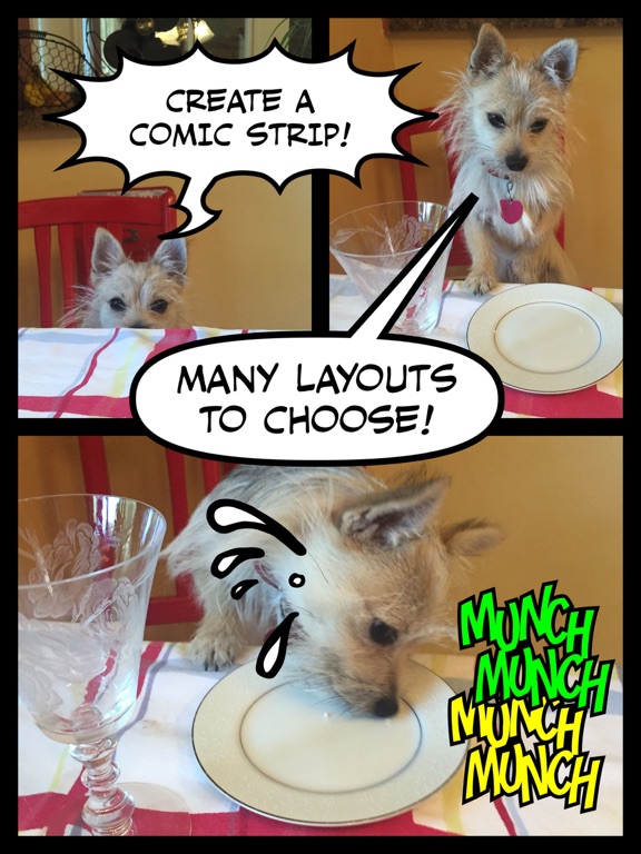 Caption Distraction Lite - Create a comic book strip by adding a cartoon bubble, thought balloon, sticker, filter or meme to your photo screenshot