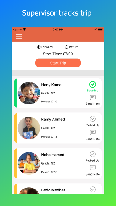 Screenshot #2 pour SchoolBus Platform