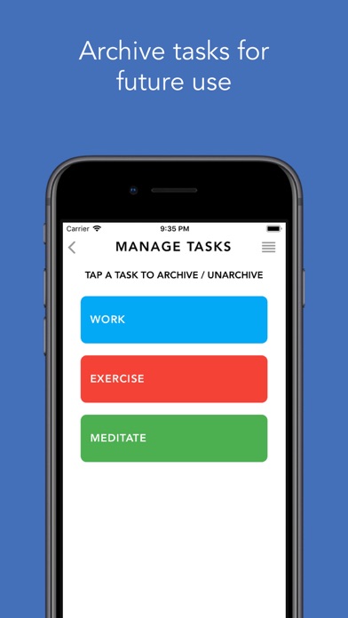 Hyper - Focus Time Tracker iPhone screenshot 7 - Productivity app