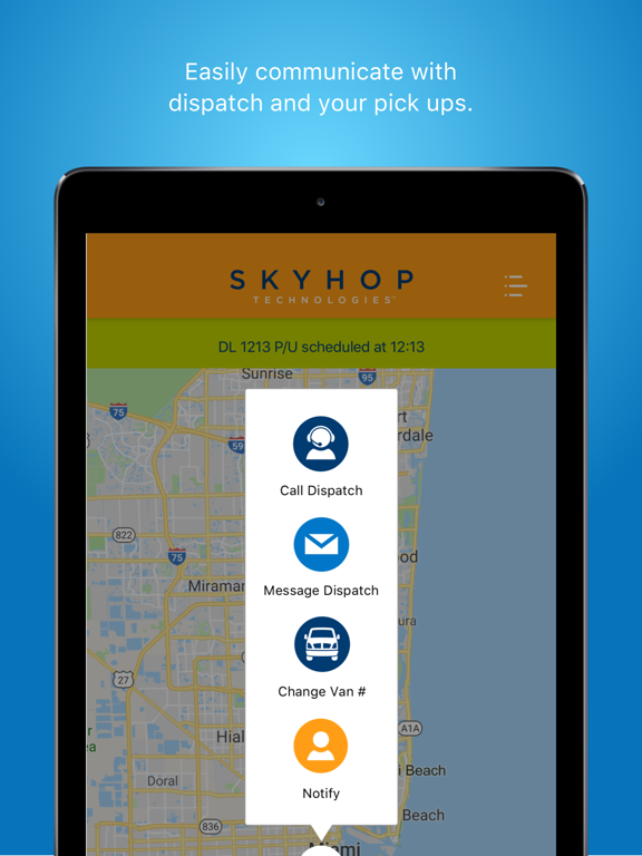 Screenshot #4 pour SkyHop Driver