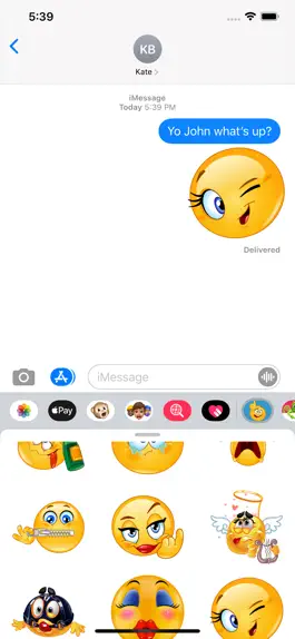 Game screenshot Rude Emoji Stickers mod apk