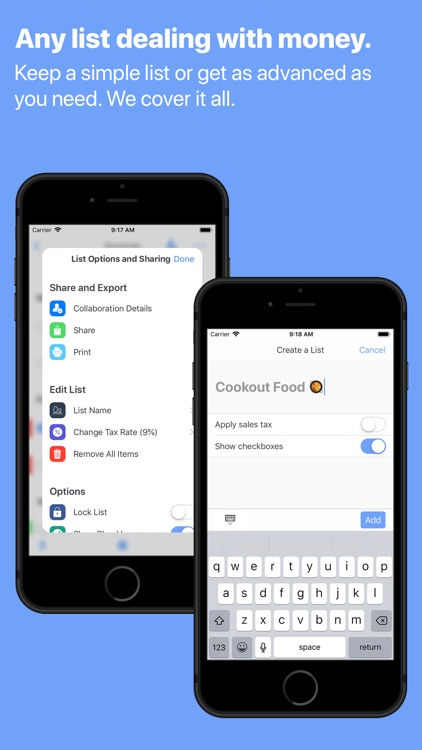 Spend Stack - Smarter Lists screenshot-7