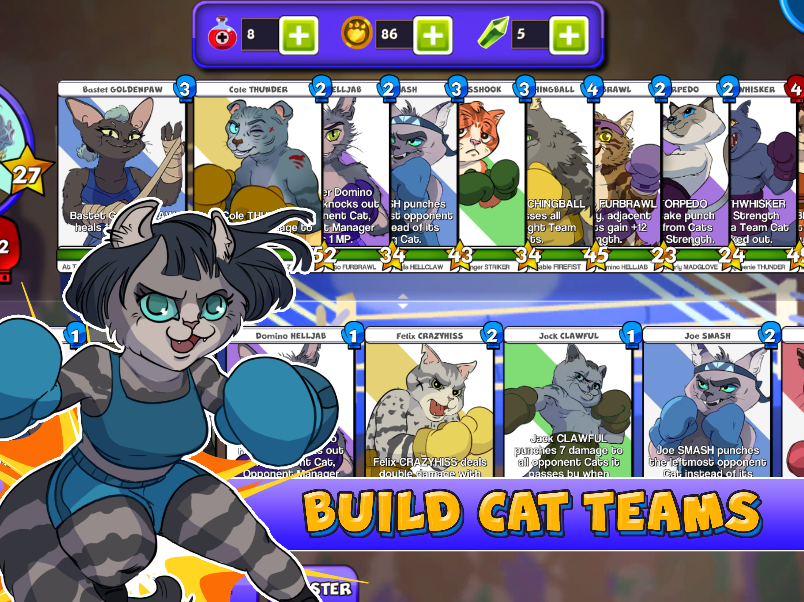 Boxing Cats CCG screenshot 18